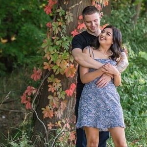 A&F Flower print dress